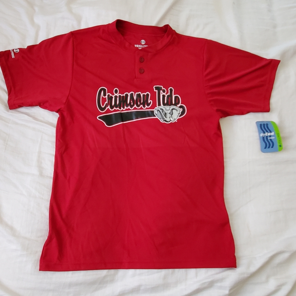 New With Tag Crimson Tide Licensed Henley -youth
